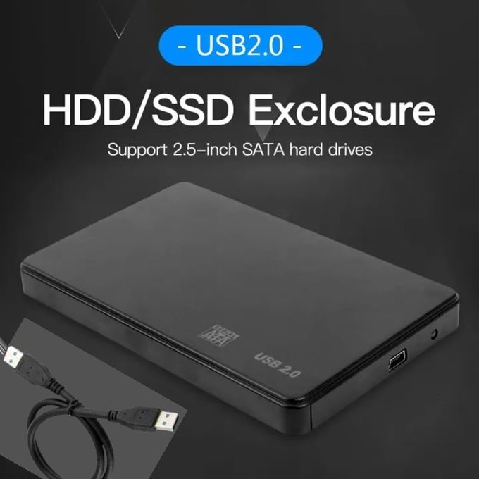 SATA 2.5 Inch External HDD Case USB 2.0 alternate